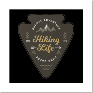 Hiking Life Posters and Art